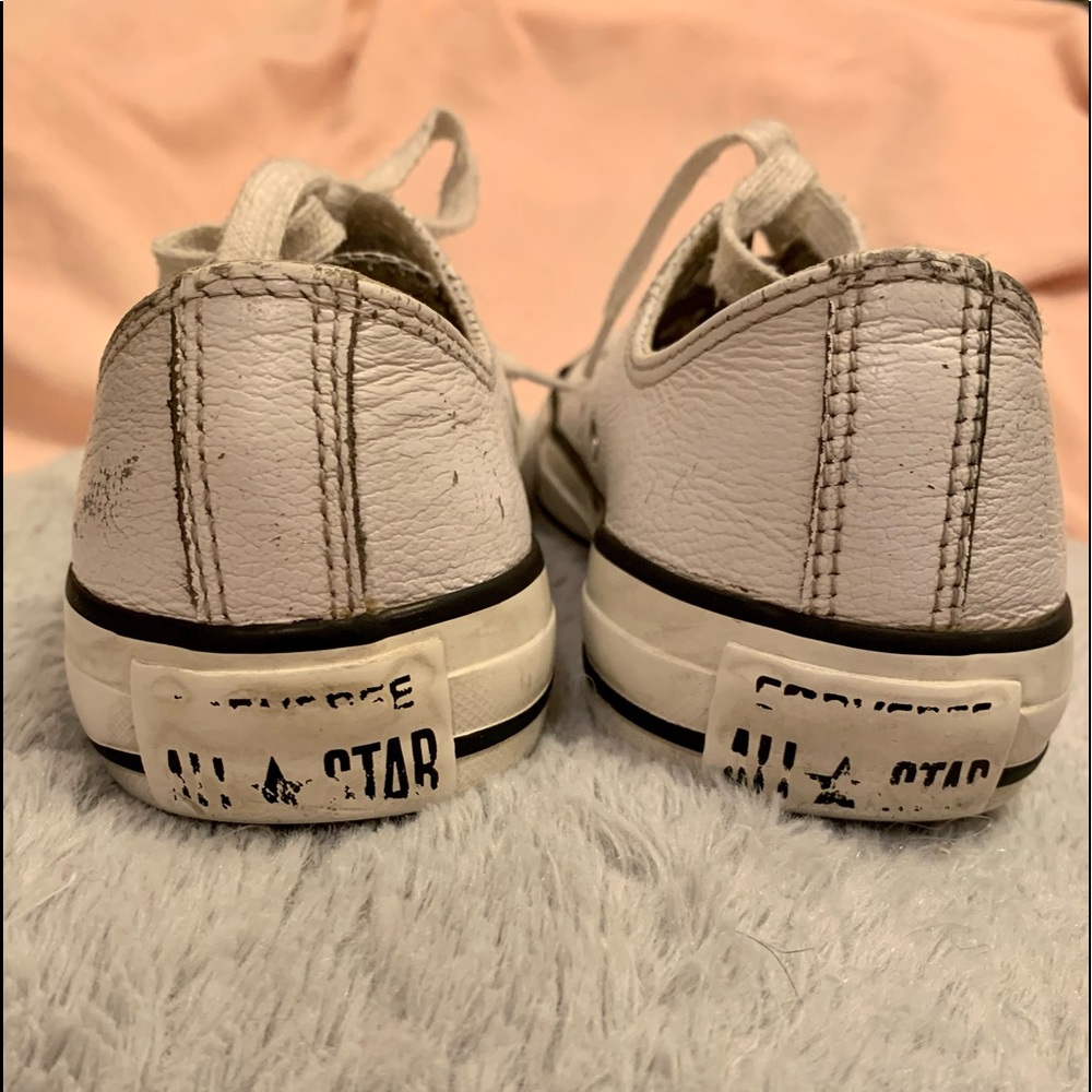 All Star Chuck Taylor Leather Converse Unisex Women’s 6 - Picture 3 of 11